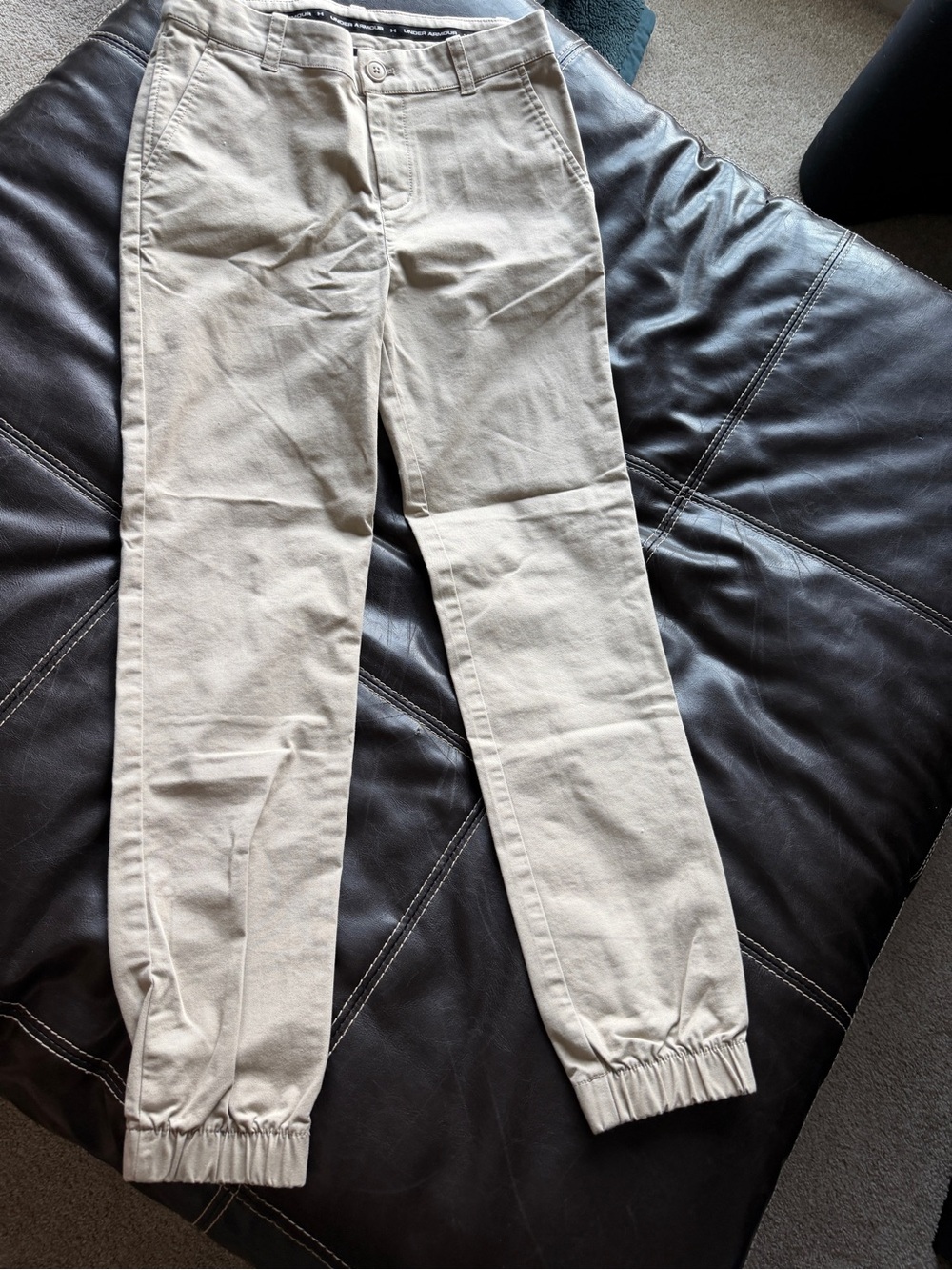 Boy’s Khaki Jogger Pants